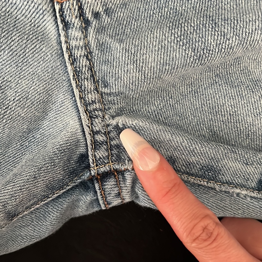 Vintage Y2K Low Rise Flare Jeans by x2 size 2 regular - Picture 9 of 14